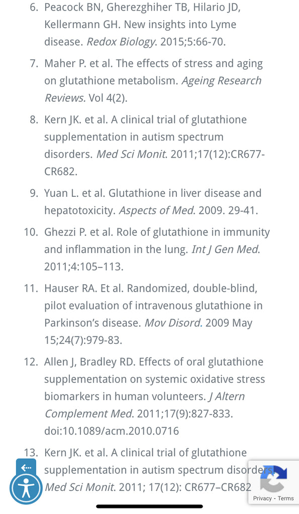 IV to Go Oral Super Nutrition Glutathione