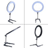 Studio 80W 18" 48cm 2700K~5500K LED Dimmable Ring Light + Camera Phone Holder Tripod