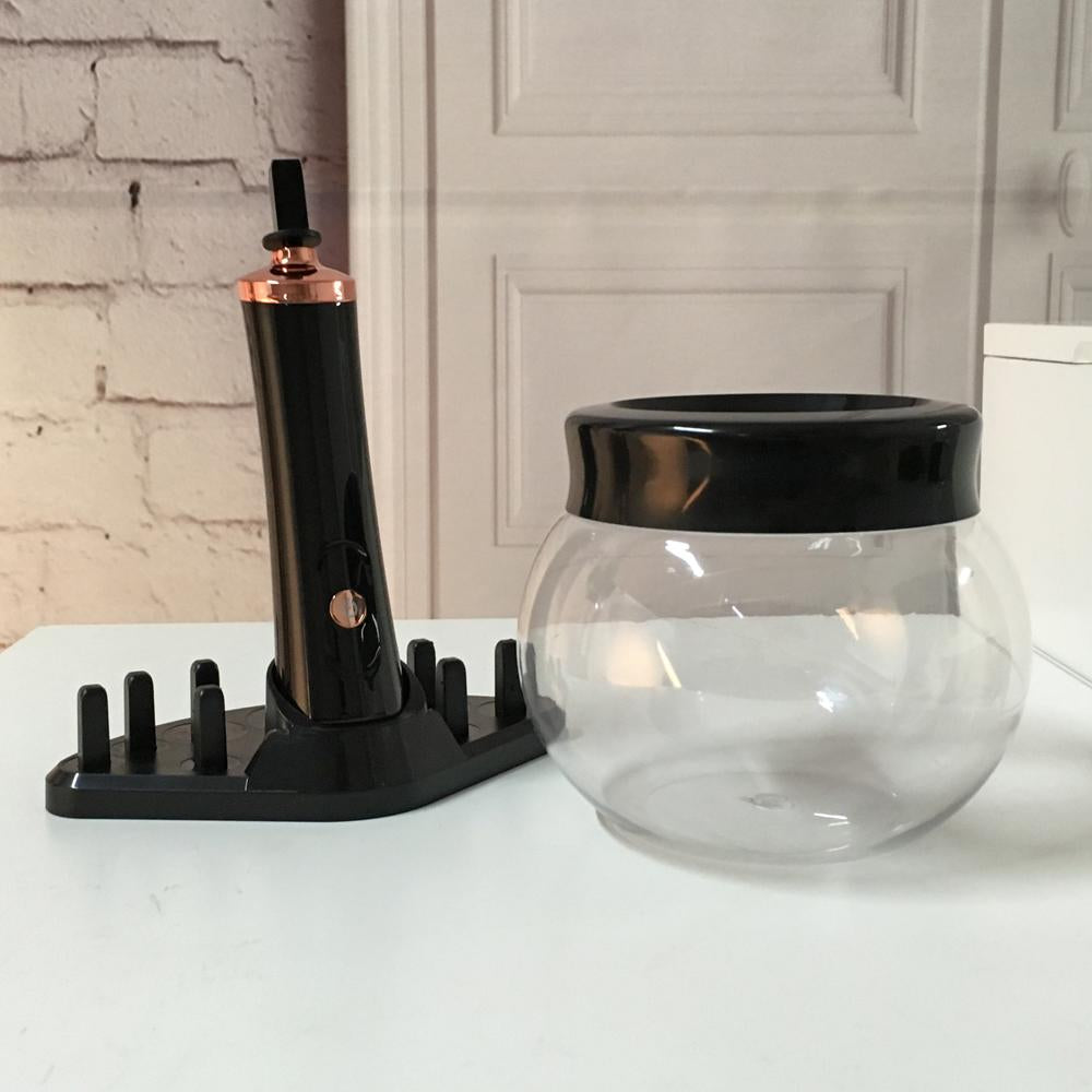 Professional Electric Makeup Brush Clean & Dry in Seconds