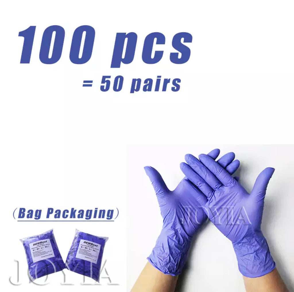 Super Tough Nitrile Gloves No powder No latex (100 ea) DHL SHIPPING ONLY