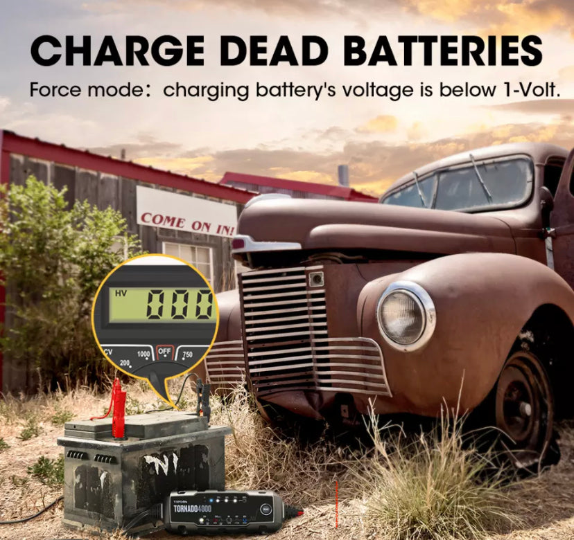 Tornado 4000 Ultimate Auto Battery Charger