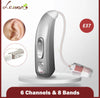 Rechargeable E37 6 Channels 8 Bands Sound Amplifier