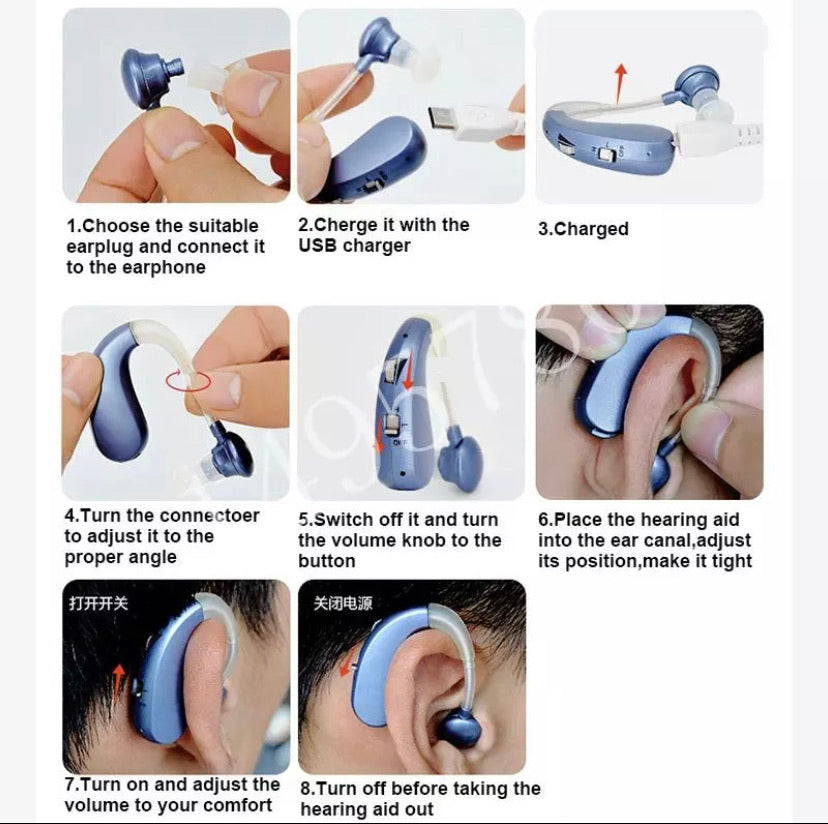 Surgicaltoolbox Advanced Rechargeable Hearing Amplifiers