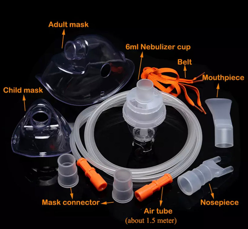 Medical Inhaler 8 Pc Kit child/adult masks