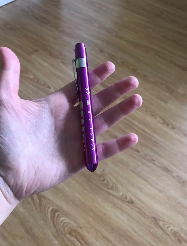 Pen Light with Pupil Size Measurements