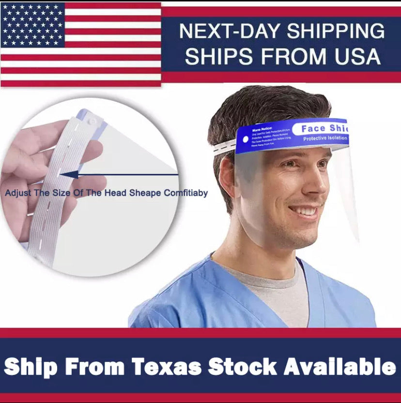 FACE SHIELD in stock July  2020