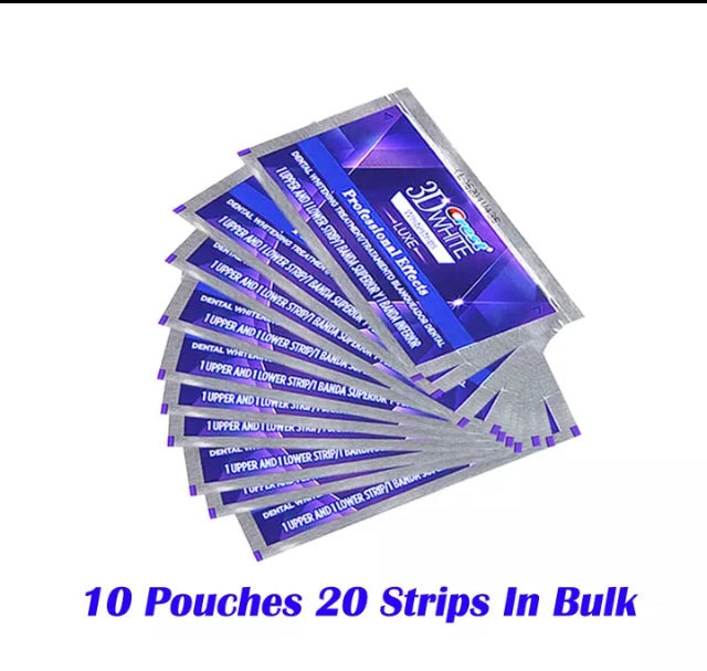 3D Crest Strips Luxe (10 packets)