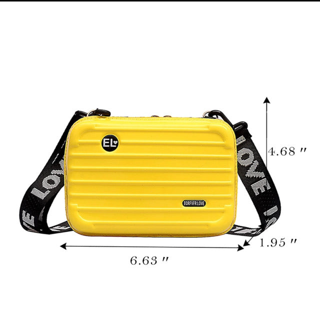 Love Mini Suitcase Purse