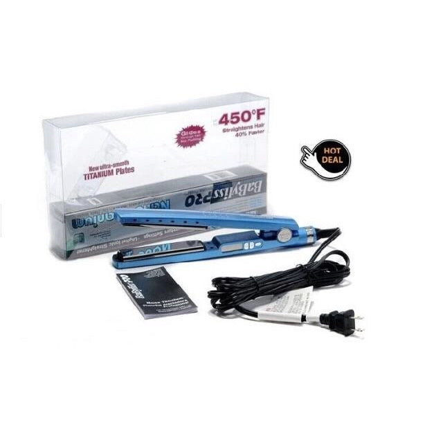 Nano Titanium  1 1/4 in Flat Iron 450F