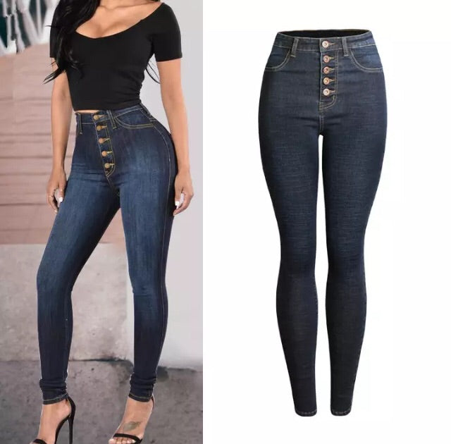 She’s So Fly Denim Stretch High Waist Jeans