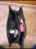 Retro Arm Candy Black Rivet Stainless Hardware Luxury Handbag