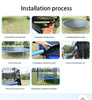 Skywalker Jump Trampoline 12 Ft Outer Netting Ladder Fedex only