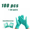 Super Tough Nitrile Gloves No powder No latex (100 ea) DHL SHIPPING ONLY