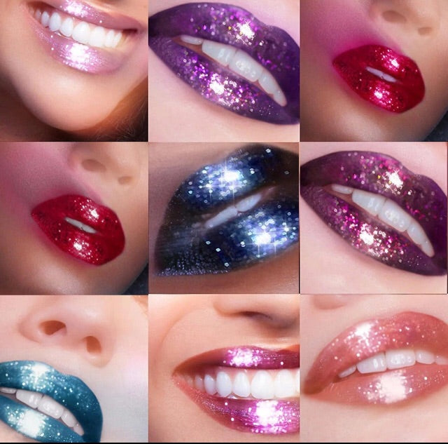 Metallic Glitter Waterproof Lip Gloss