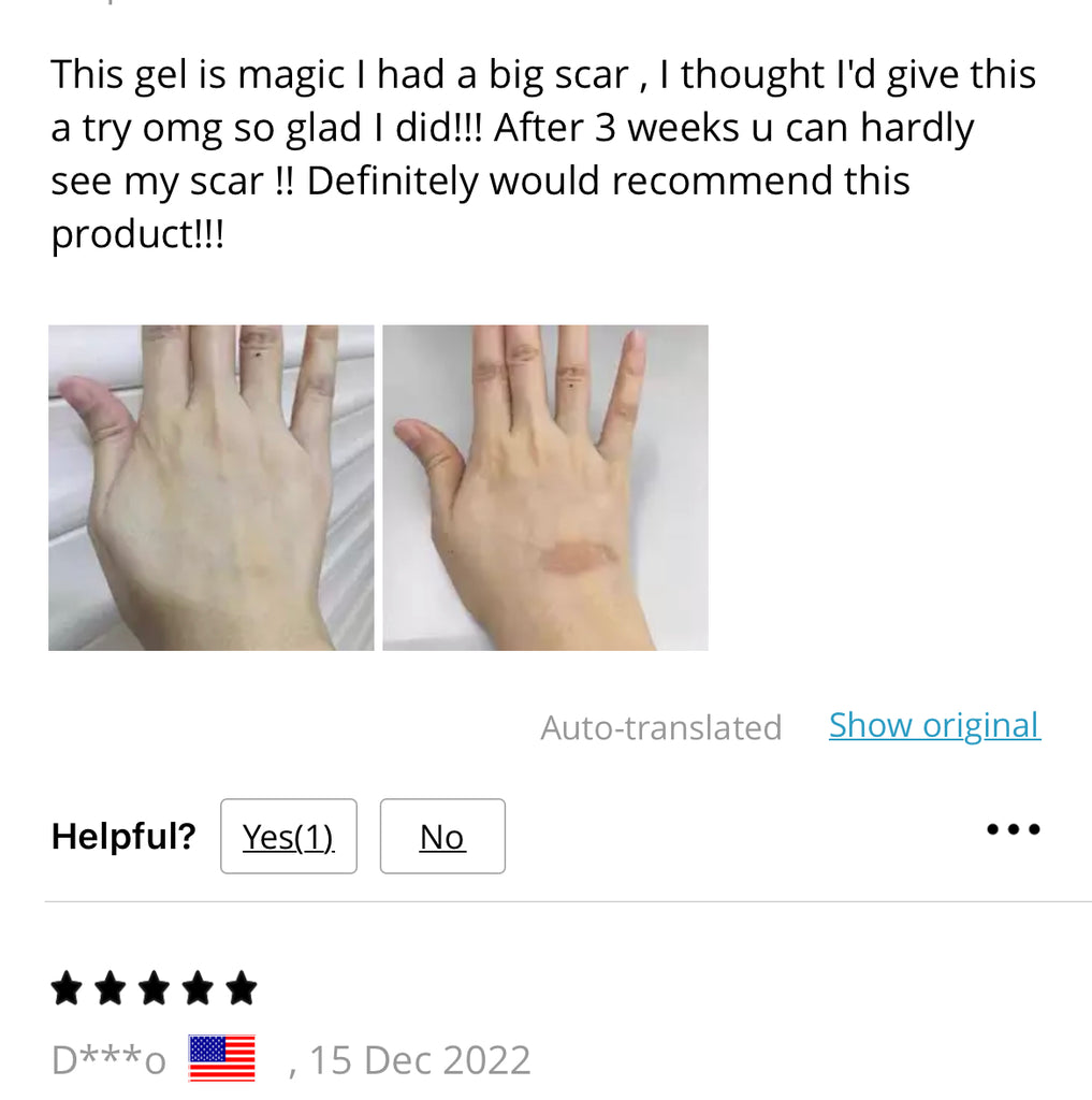 Reverse scar fade cream