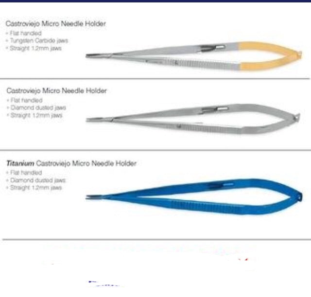 Titanium Needle Holder /Vascular
