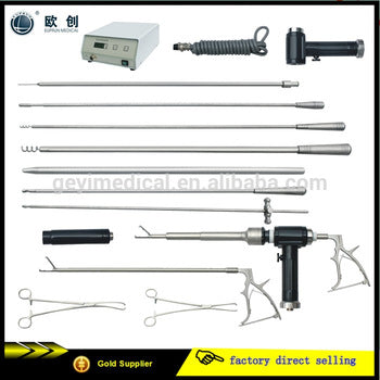 morcellator set, Electric gynaecology device set, surgical Uterus cutting Morcellator