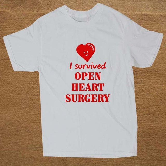 I Survived Open Heart Surgery  T-shirt