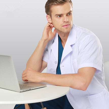 new Arrivals high quality Lab Coat Medical Clothes Doctors Uniforms Women/Men Medical Clothing dedicated medical fabric