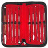 10Pcs/ Set New Stainless Steel Wax Carving Dentist Surgical Dental Lab Kit Teeth Tool Set High Quality