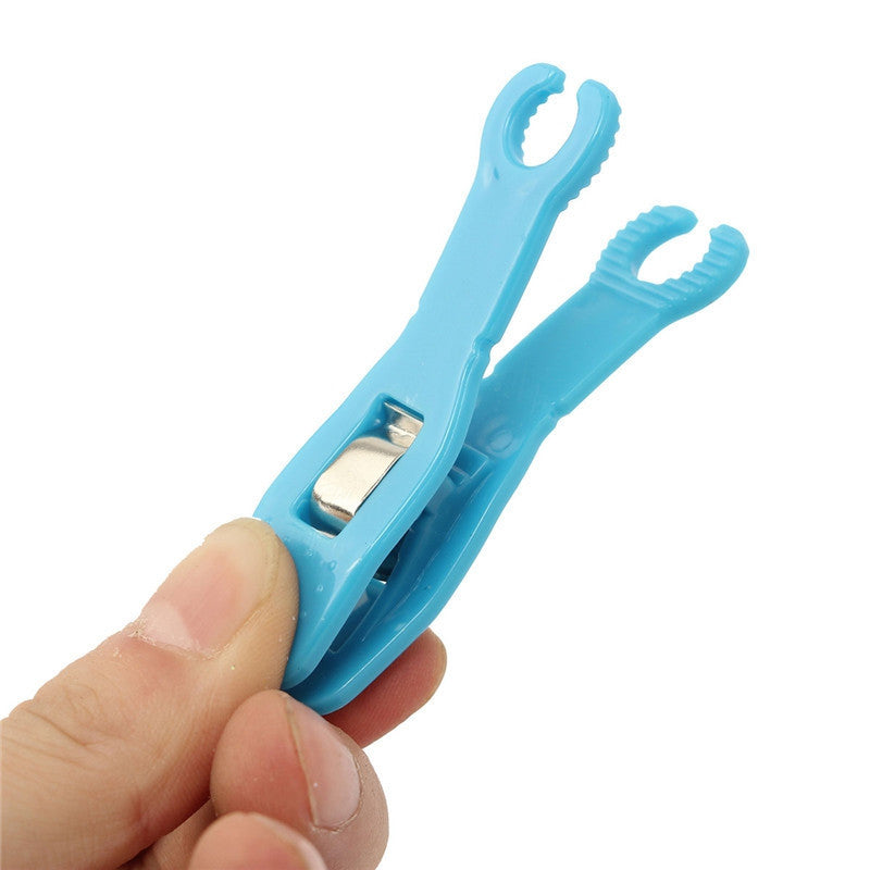 25PCS Disposable Sterile blue Body Piercing needle Tool clip FORCEP CLAMP piercing clip tattoo