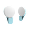 Mini Selfie Ring Light Portable Rechargeable 3 Level Brightness Darkness Enhancing Photographic Lighting