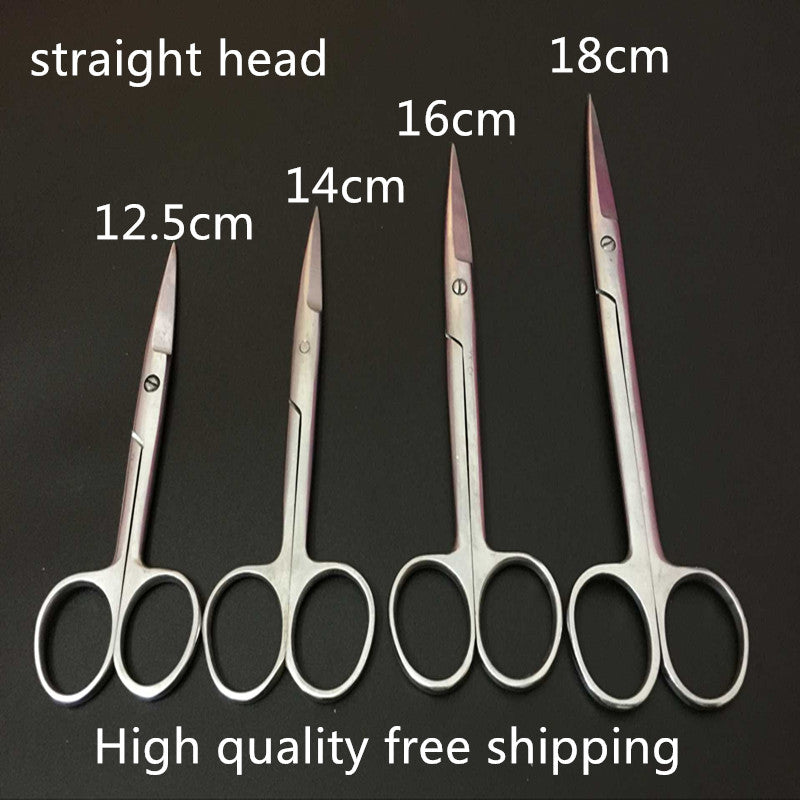 high quality medical stainless steel surgical scissor/surgical tool kit 12.5cm/14cm/16cm/18cm