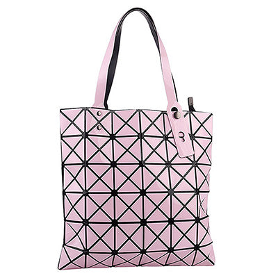 Surgical Life Laser Geometric Tote Handbag 11 colors including Stainless Steel Look