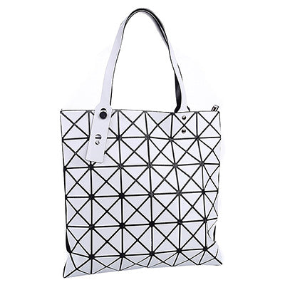 Surgical Life Laser Geometric Tote Handbag 11 colors including Stainless Steel Look