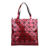 Surgical Life Laser Geometric Tote Handbag 11 colors including Stainless Steel Look