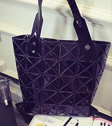Surgical Life  Laser Geometric Handbag including Stainless Steel Look