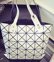 Surgical Life  Laser Geometric Handbag including Stainless Steel Look
