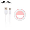 LED Flash Selfie Ring Light Supplement Brightness for Youtube Vlogger shows Universal Clip-on