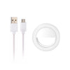 LED Flash Selfie Ring Light Supplement Brightness for Youtube Vlogger shows Universal Clip-on