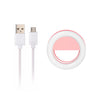 LED Flash Selfie Ring Light Supplement Brightness for Youtube Vlogger shows Universal Clip-on