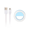 LED Flash Selfie Ring Light Supplement Brightness for Youtube Vlogger shows Universal Clip-on