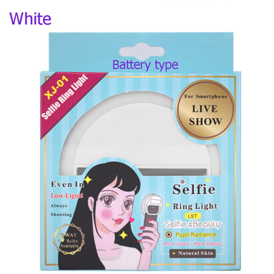 Selfie Ring Light Flash Led Fill Lamp Spotlight Portable Flash Led for xiaomi Sumsung for Meizu iPhone All Cell Mobile Phone
