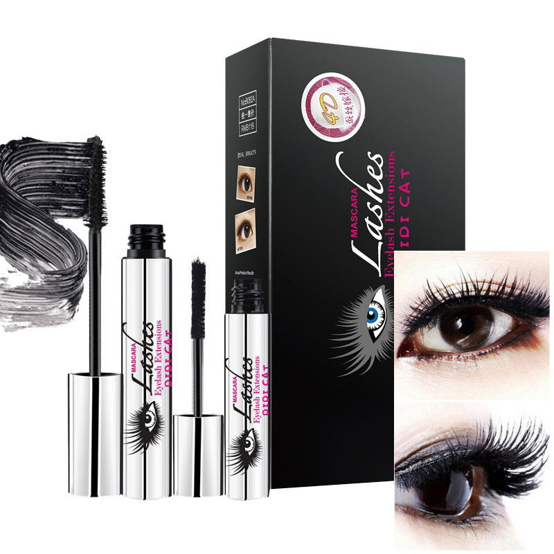 Black Magic Silk Fiber Eyelash Extension Mascara Waterproof