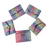 Ombre Rainbow Glitter Trifold Wallet