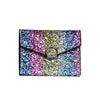 Ombre Rainbow Glitter Trifold Wallet